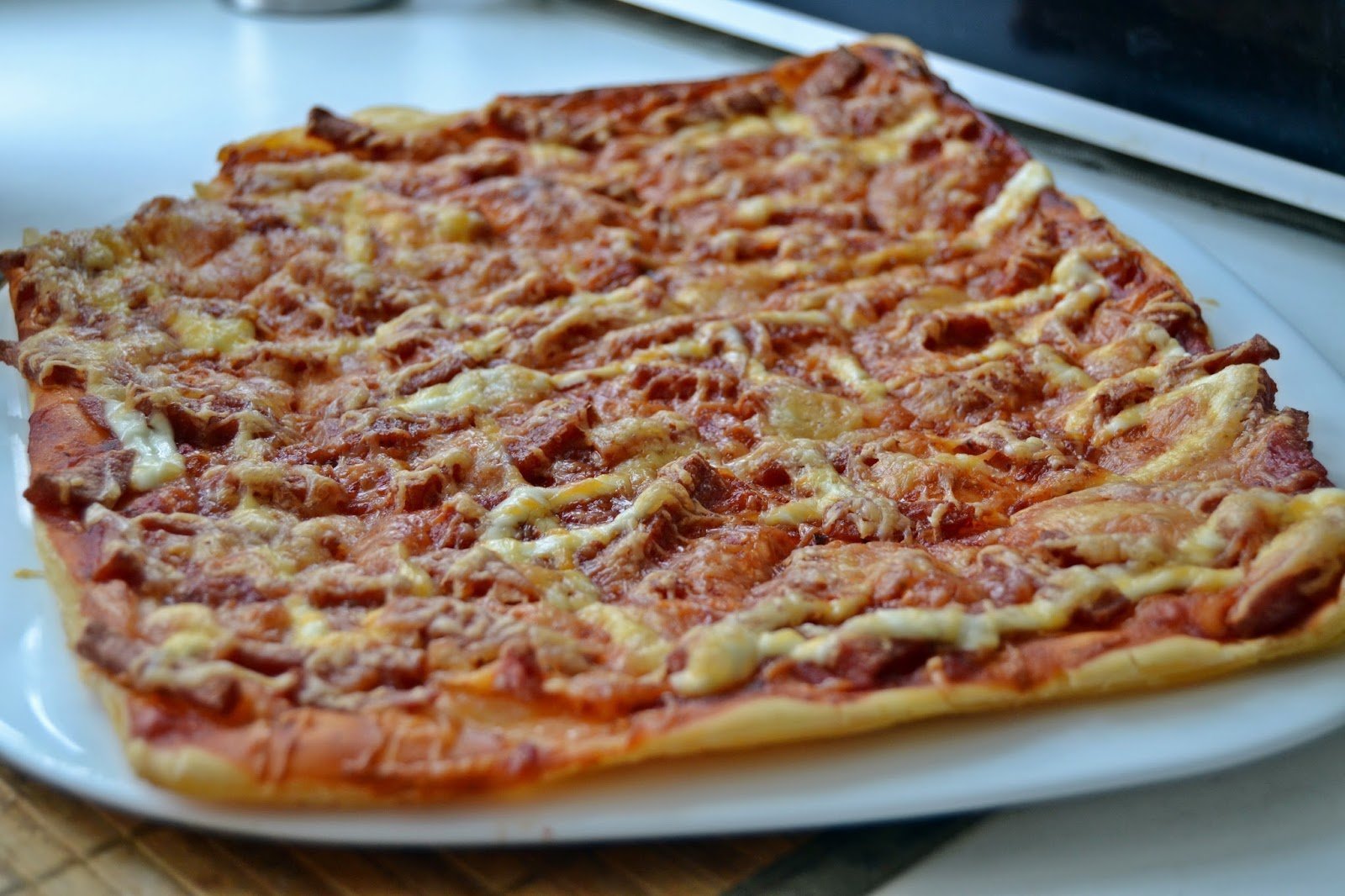 пицца из слоеного теста начинка для фото 81