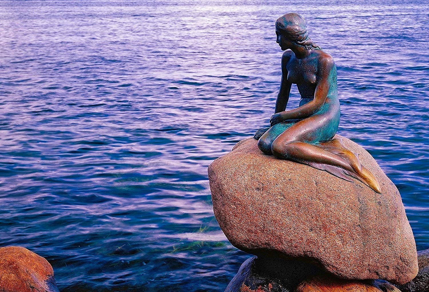 Русалочка андерсен скульптура. Статуя Русалочки в Копенгагене. Скульптура русалки в Копенгагене.