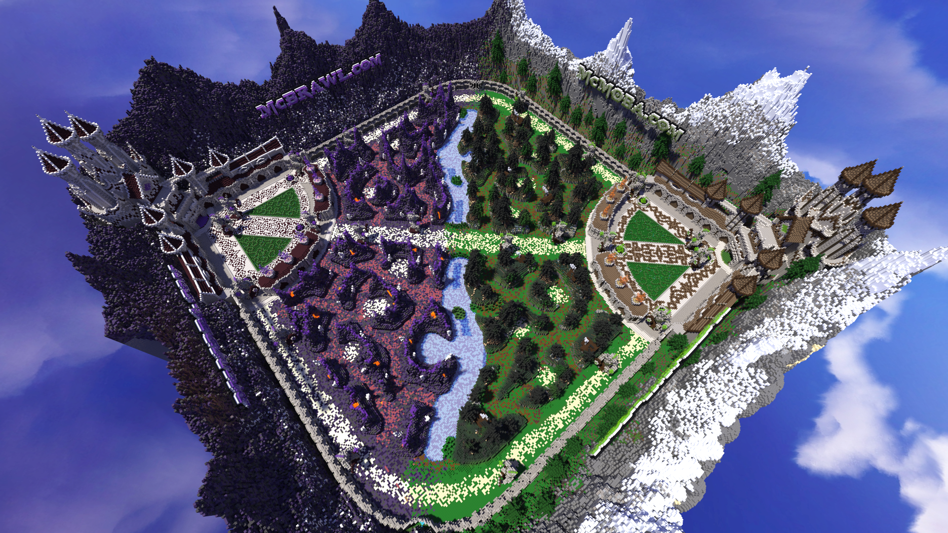Спавн легендарных. Dota 2 Map Minecraft. Огромные постройки в МАЙНКРАФТЕ. Крепость база \в МАЙНКРАФТЕ. Карта доты в майнкрафт.