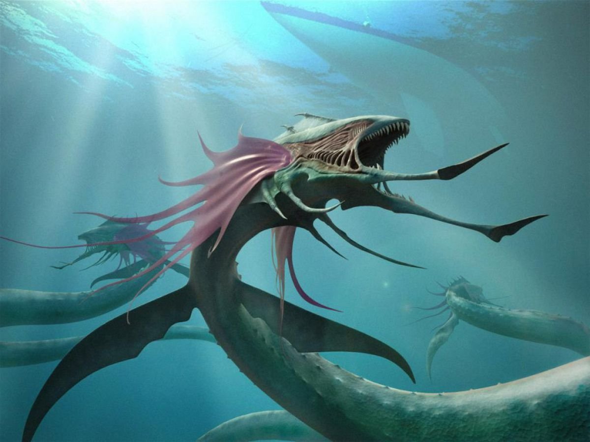 РИФОСПИН Левиафан. Морской дракон Левиафан. Левиафан блуп. Левиафан чудовище.