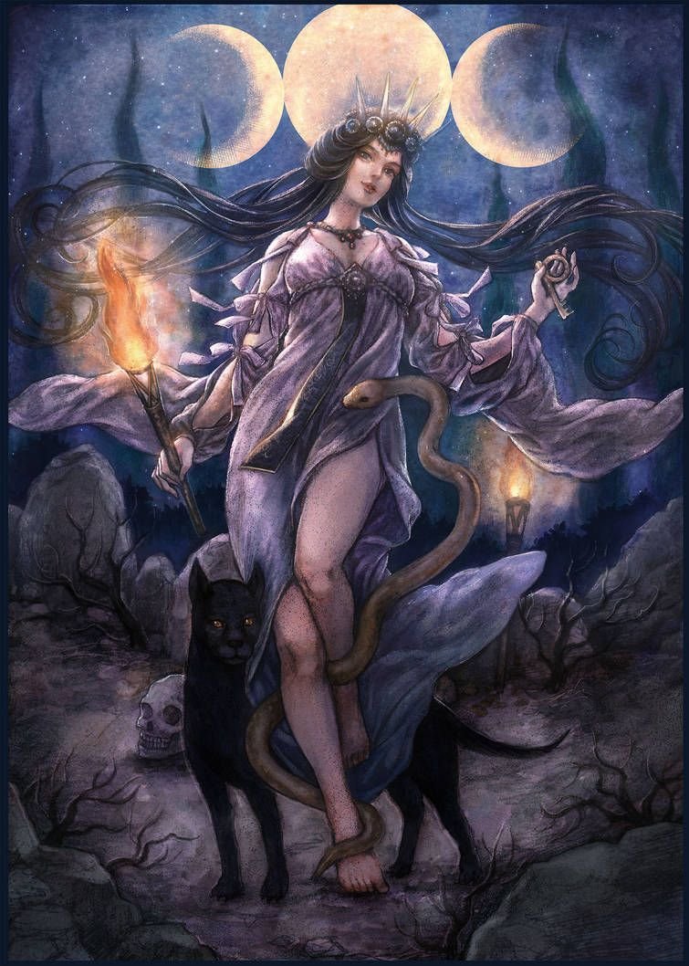 Богиня ведьм Геката