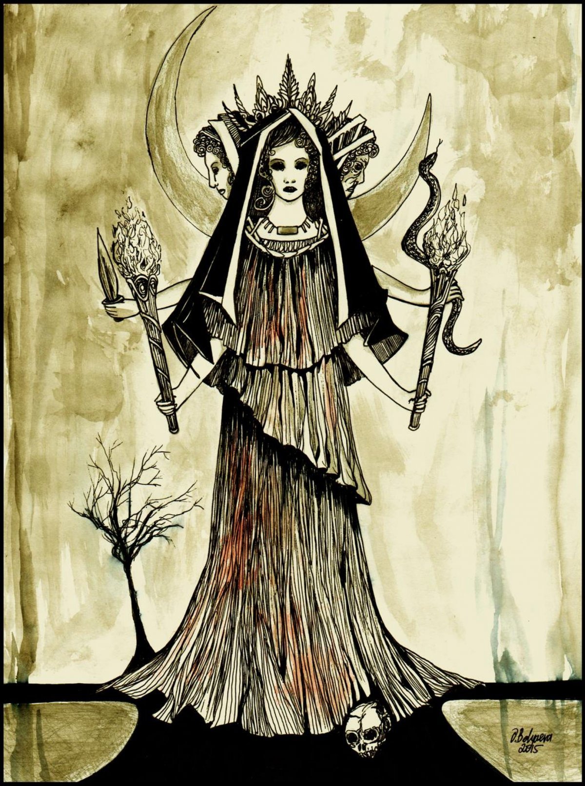 Богиня смерти Геката
