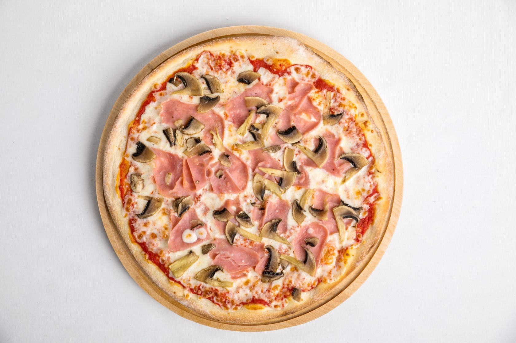 пицца грибная с ветчиной рецепт фото 117