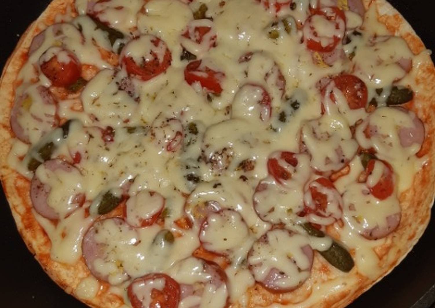 пицца из лаваша в духовке фото 56
