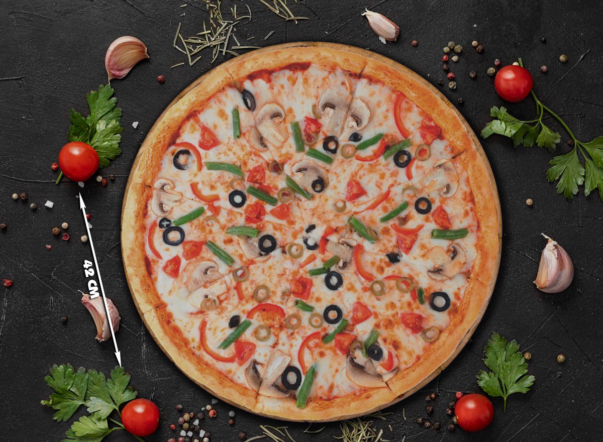 наполовину мясная наполовину вегетарианская хорошая пицца отличная пицца фото 82
