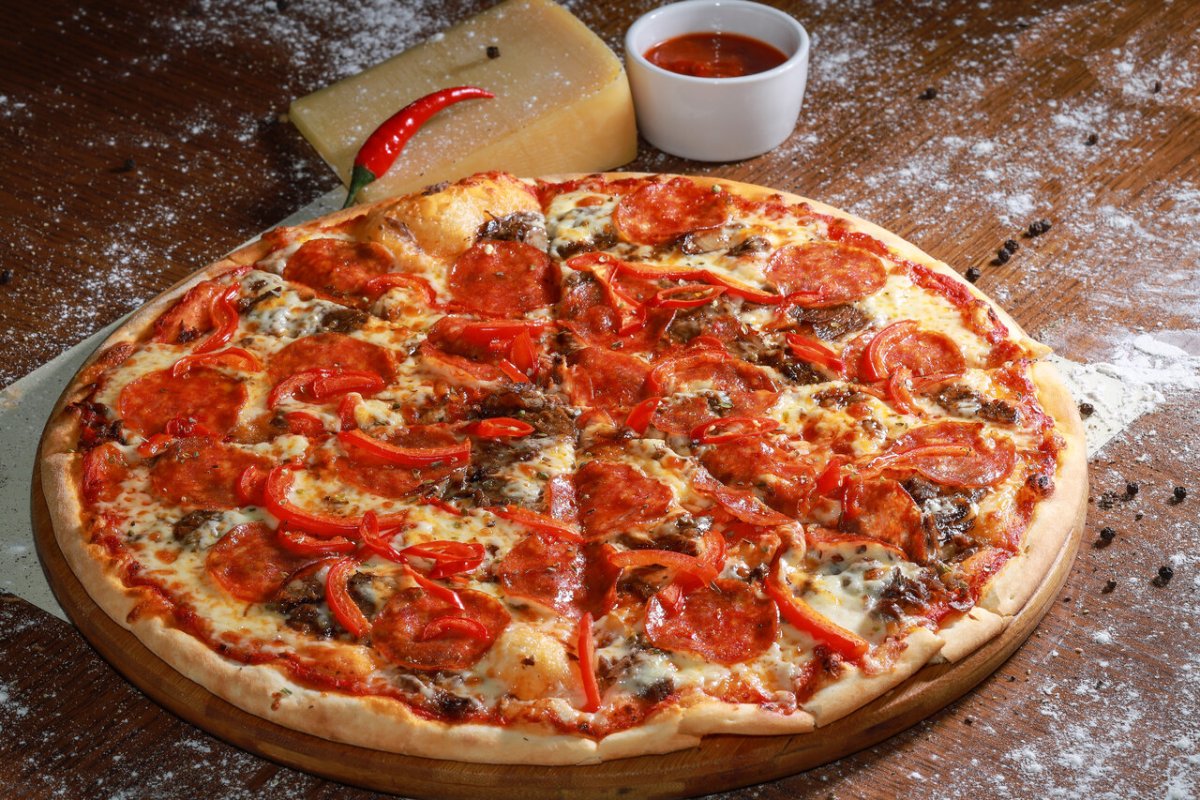 пицца рецепт мясная итальянская фото 46