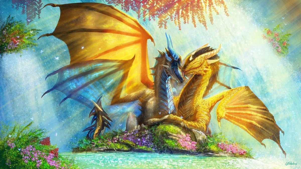 Персонажи из волшебного дракона