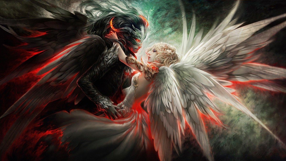 Сторона ангела и демона - 65 фото