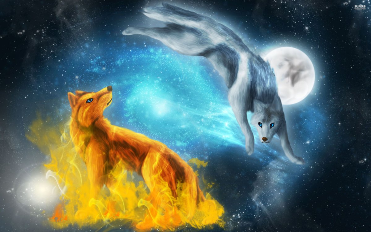 Волшебные волки стихий