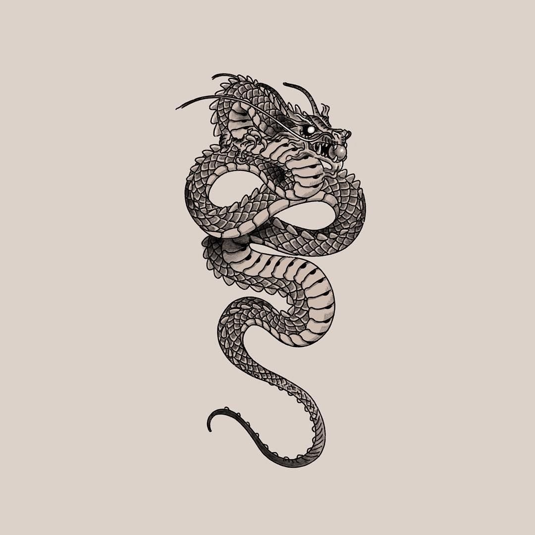 Змея дракон