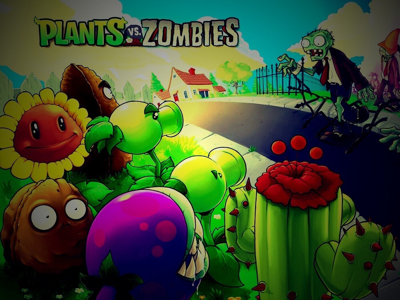 Игру плантс зомби