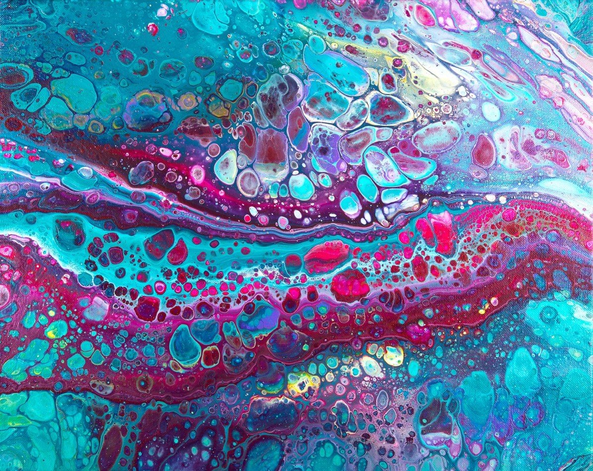 Fluid art картины