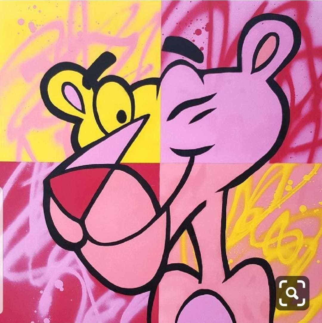 Розовая пантера арт