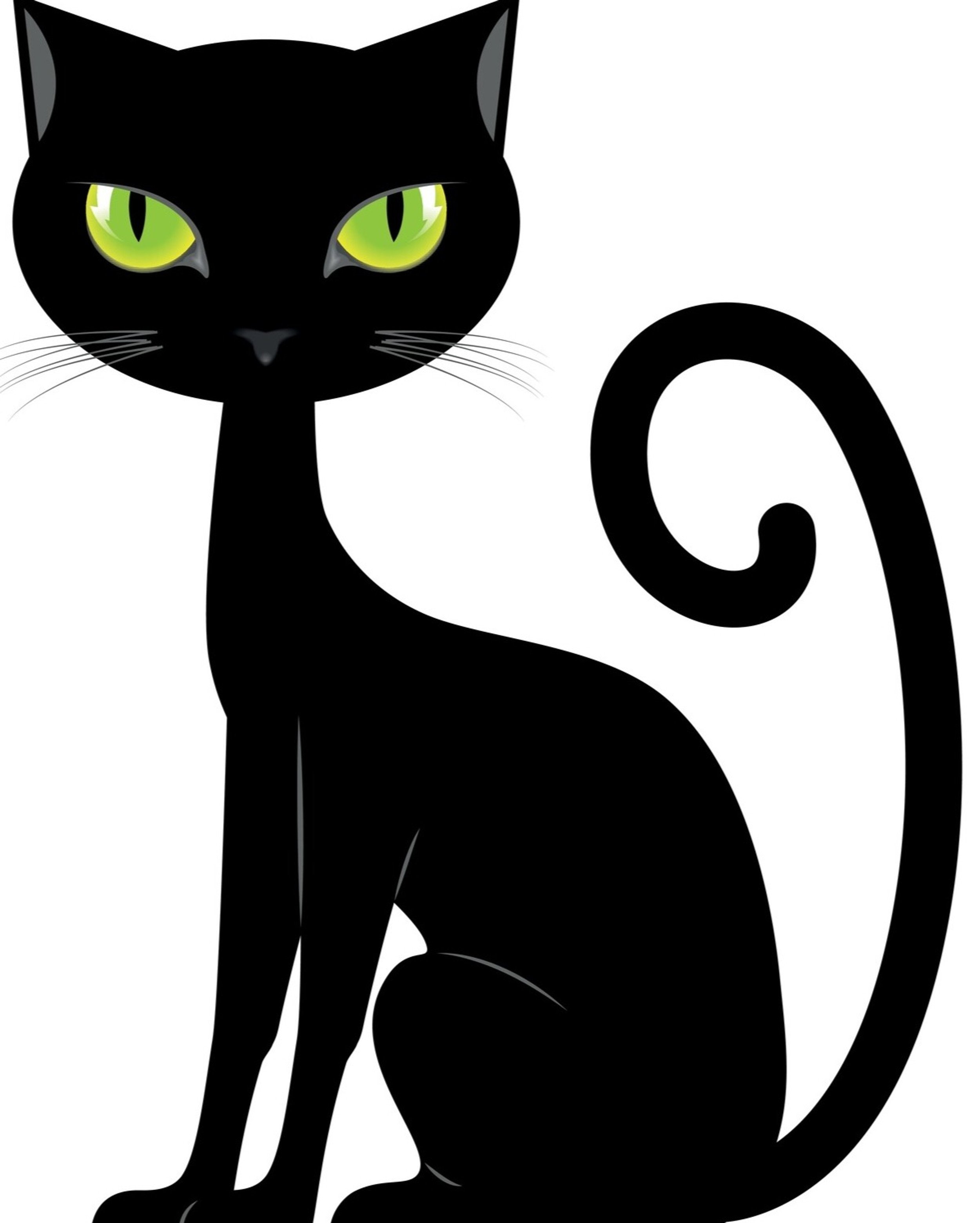Черный кот распечатать. Черный кот нарисованный. Черная кошка мультяшная. Черная кошка рисунок. Черный кот на белом фоне.