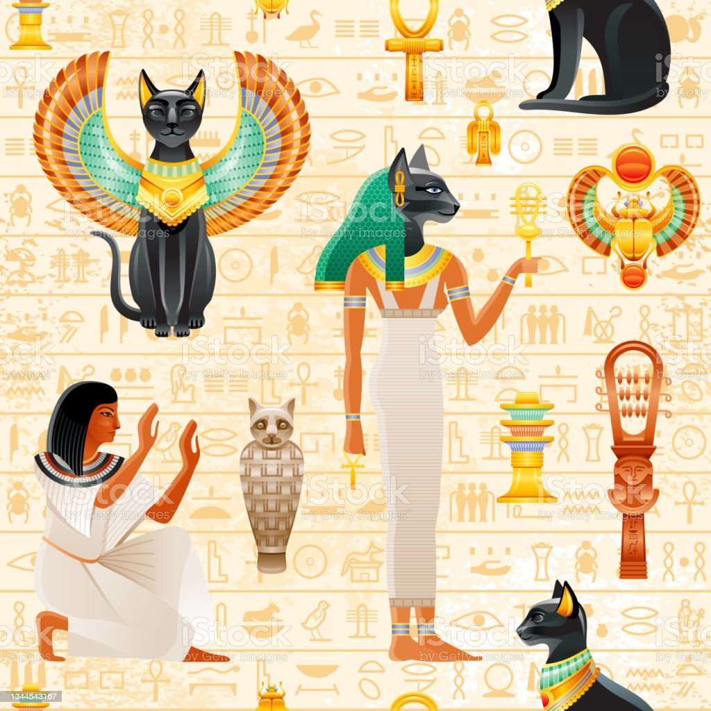 Желтая египетская кошка - 66 фото