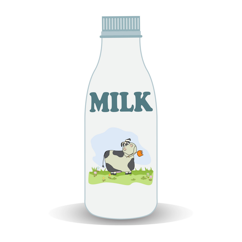 Молоко. Бутылка молока. Молоко мультяшное. Молоко мульттное. Бутылка молока буренка раньше вмещала