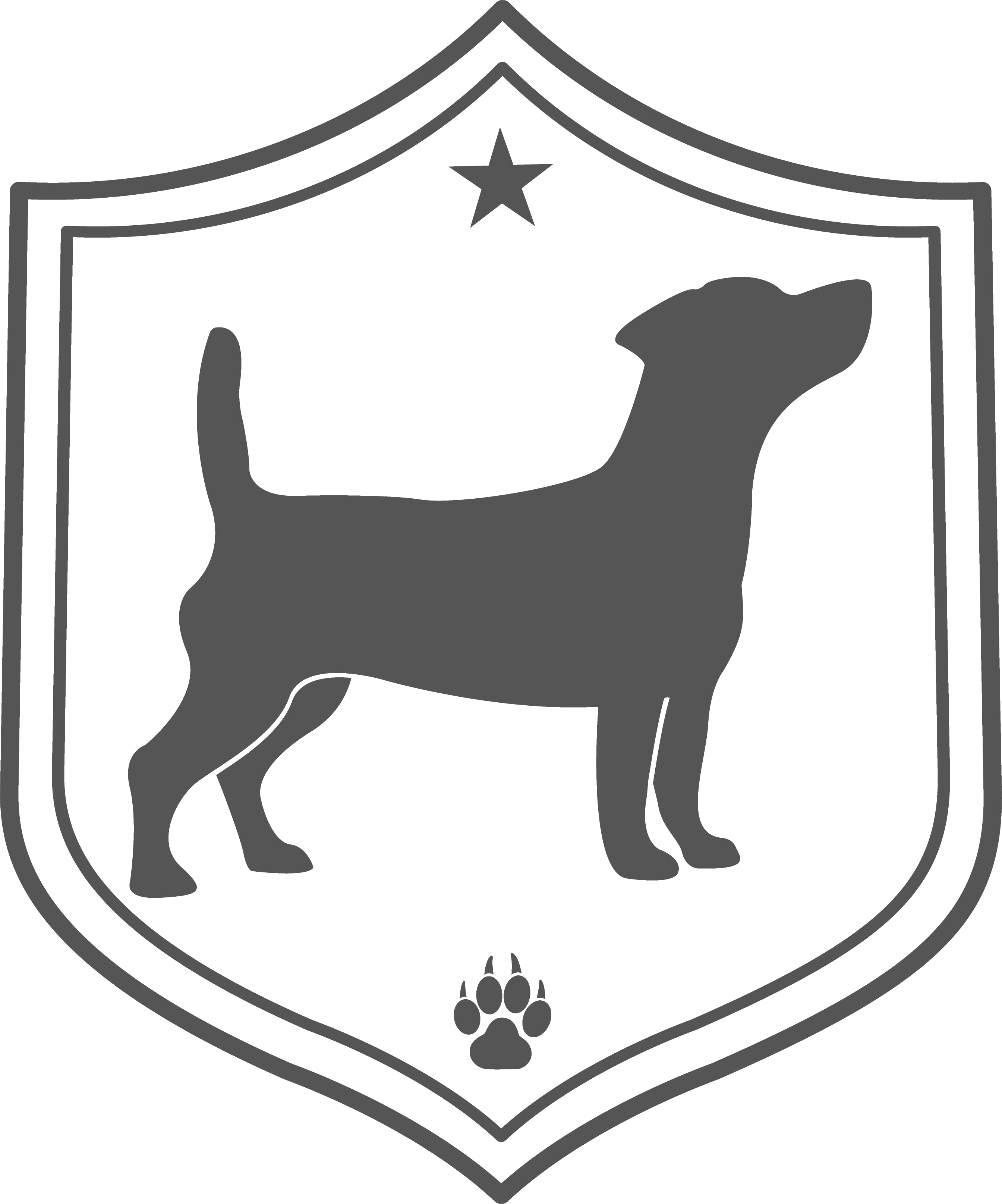 Гербы с изображением животных. Эмблема собаки. Собака на щите. Собака на гербе