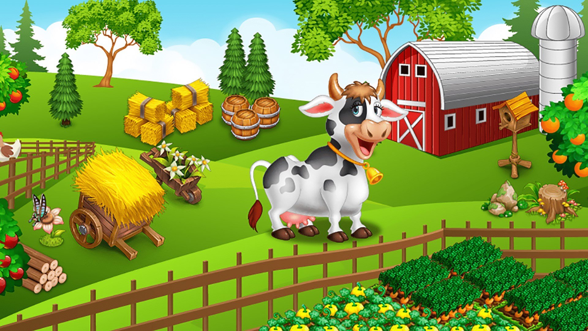 Игра счастливая ферма. Игра ферма Хэппи фарм. Happy Farm игра свинки. Ферма для детей. Ферма картинка.