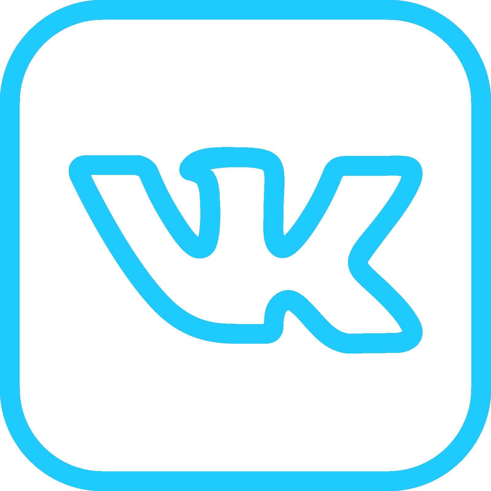 ВК. ВК лого. Иконка приложения ВК. Значок ВК голубой.
