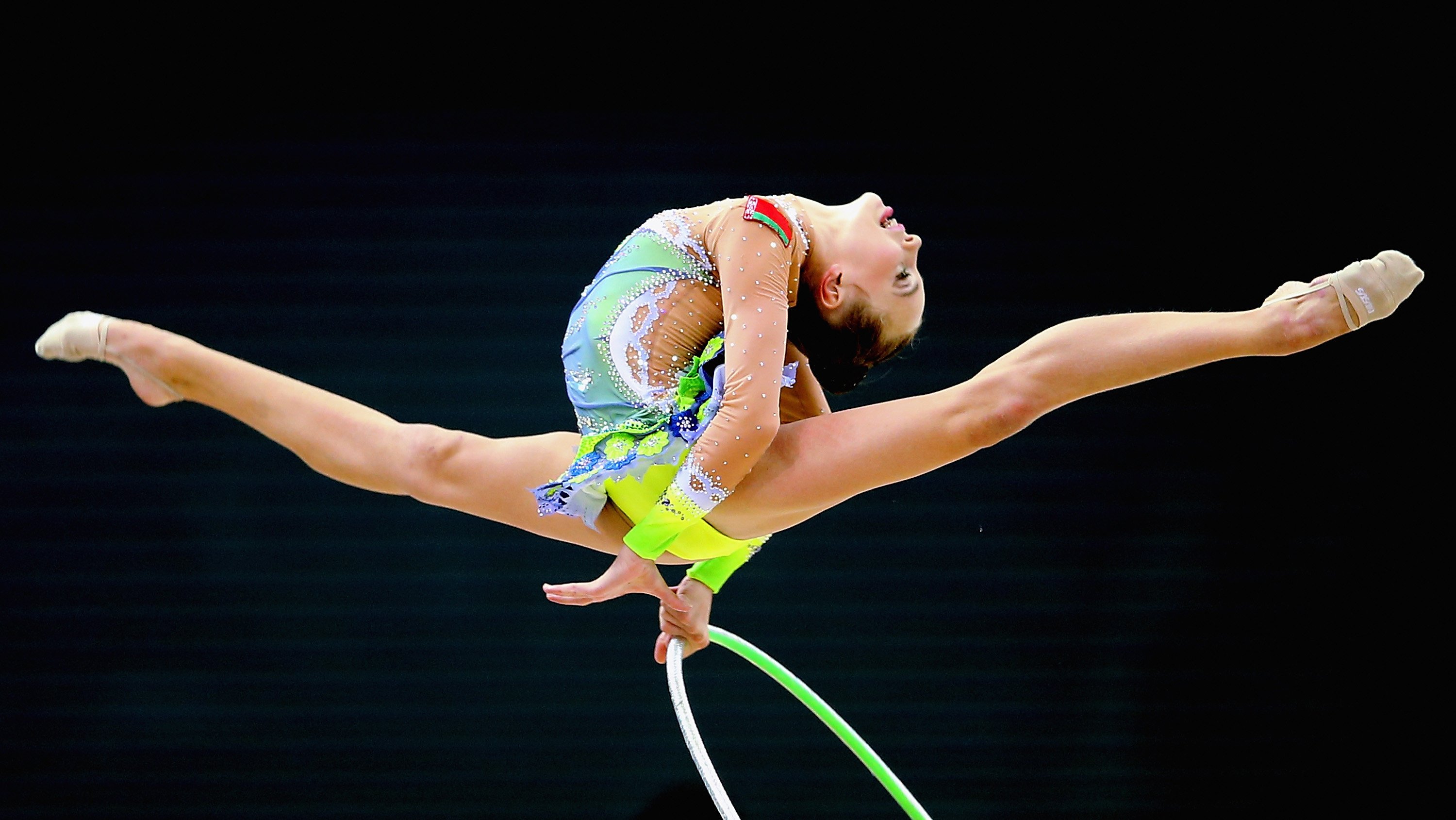 Художественная компиляция. Художественная гимнастика Rhythmic Gymnastics. Элемент Кудрявцевой в художественной гимнастике.