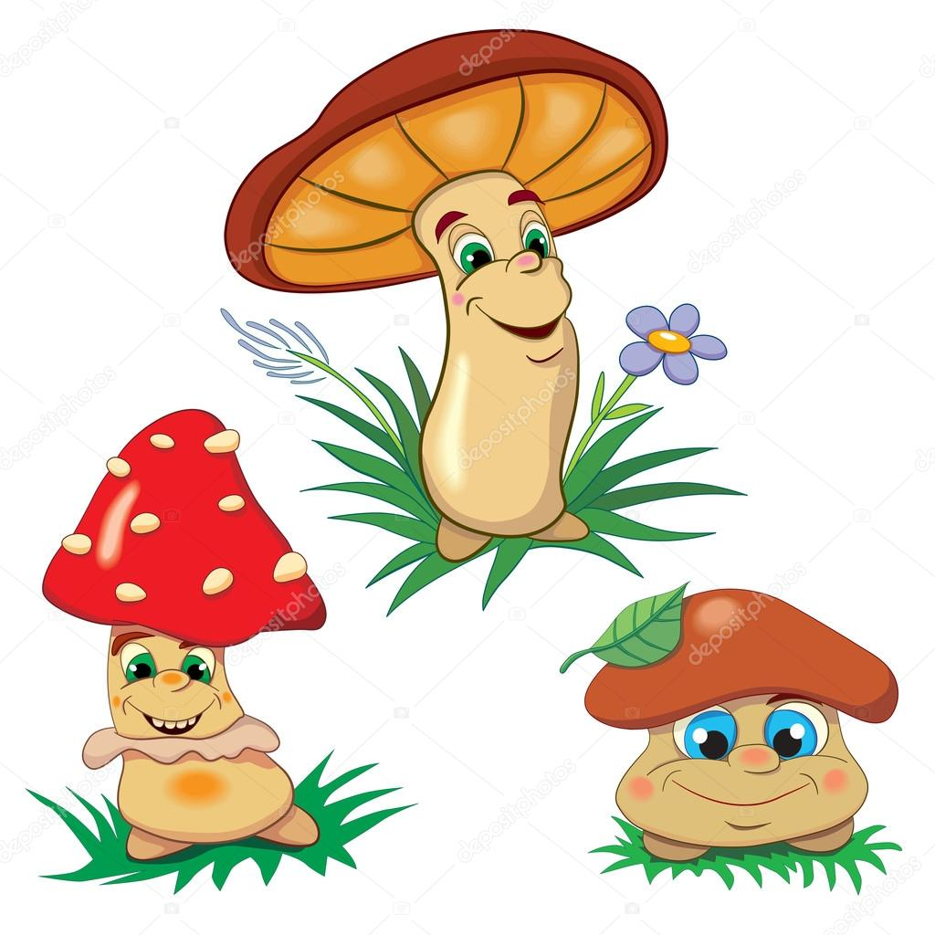 Картинка грибок для детей