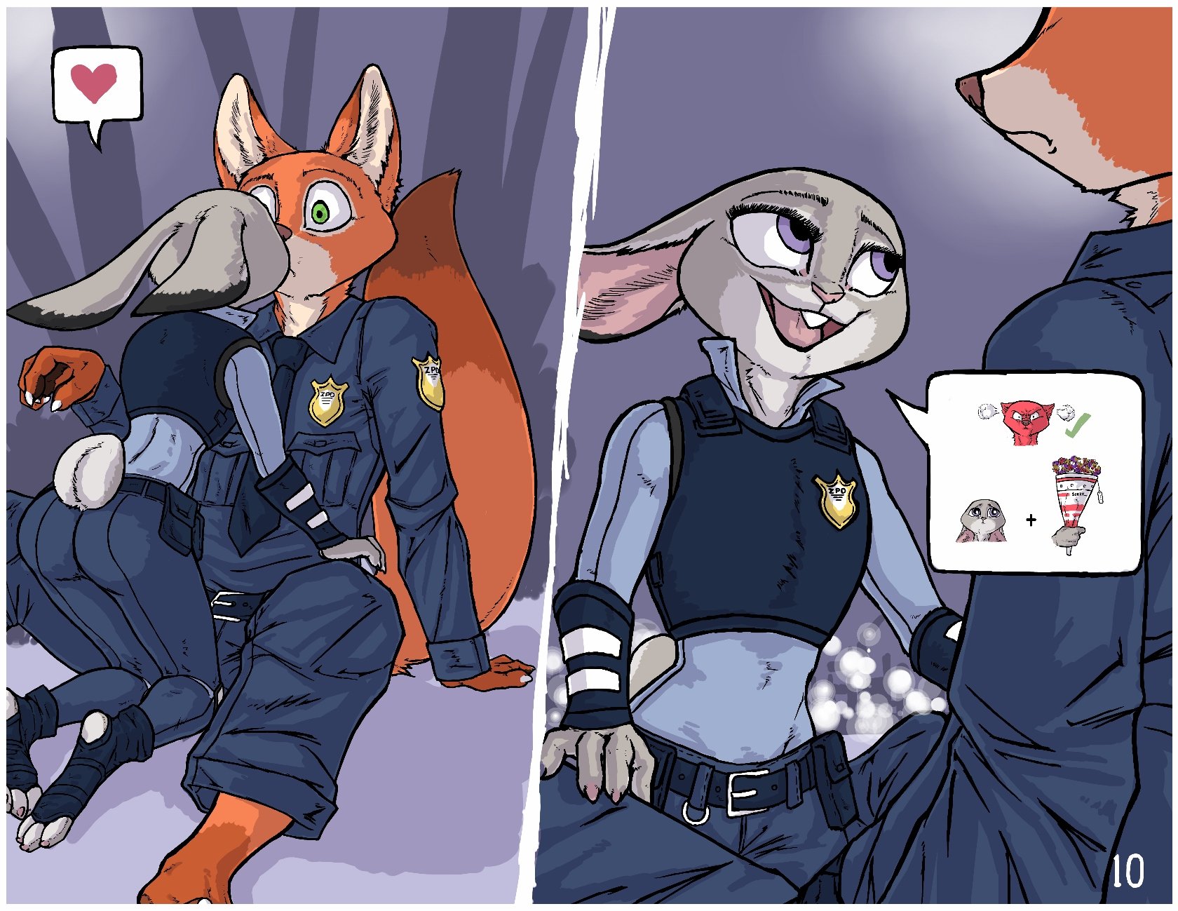 Judy and nick by gasprheart full