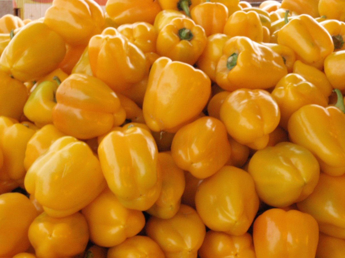 Овощи желтого цвета