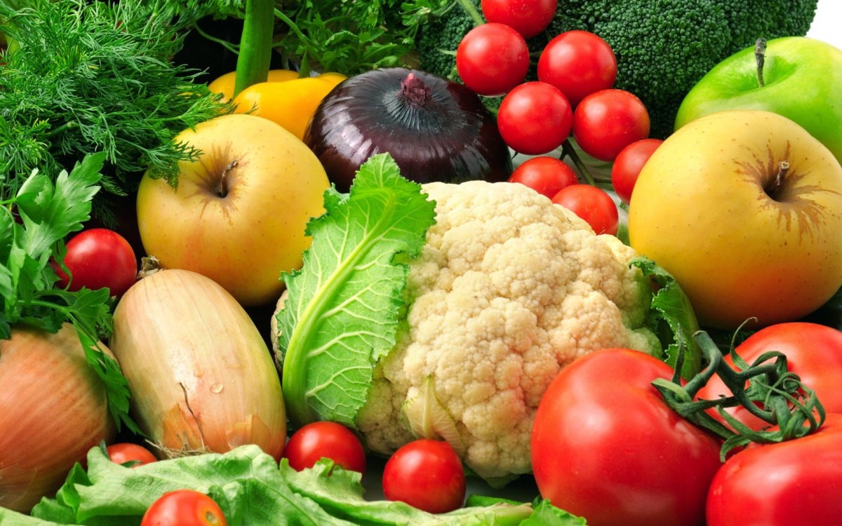 Картинка овощи и фрукты