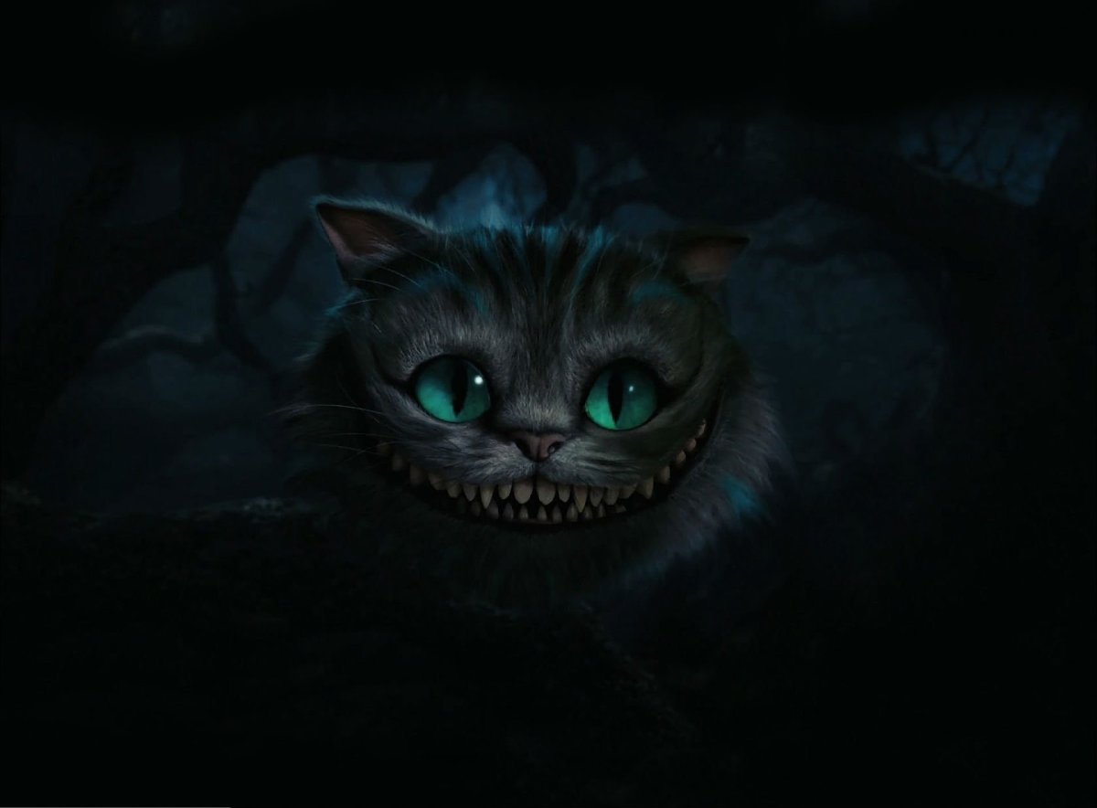 Улыбка чеширского кота картинка