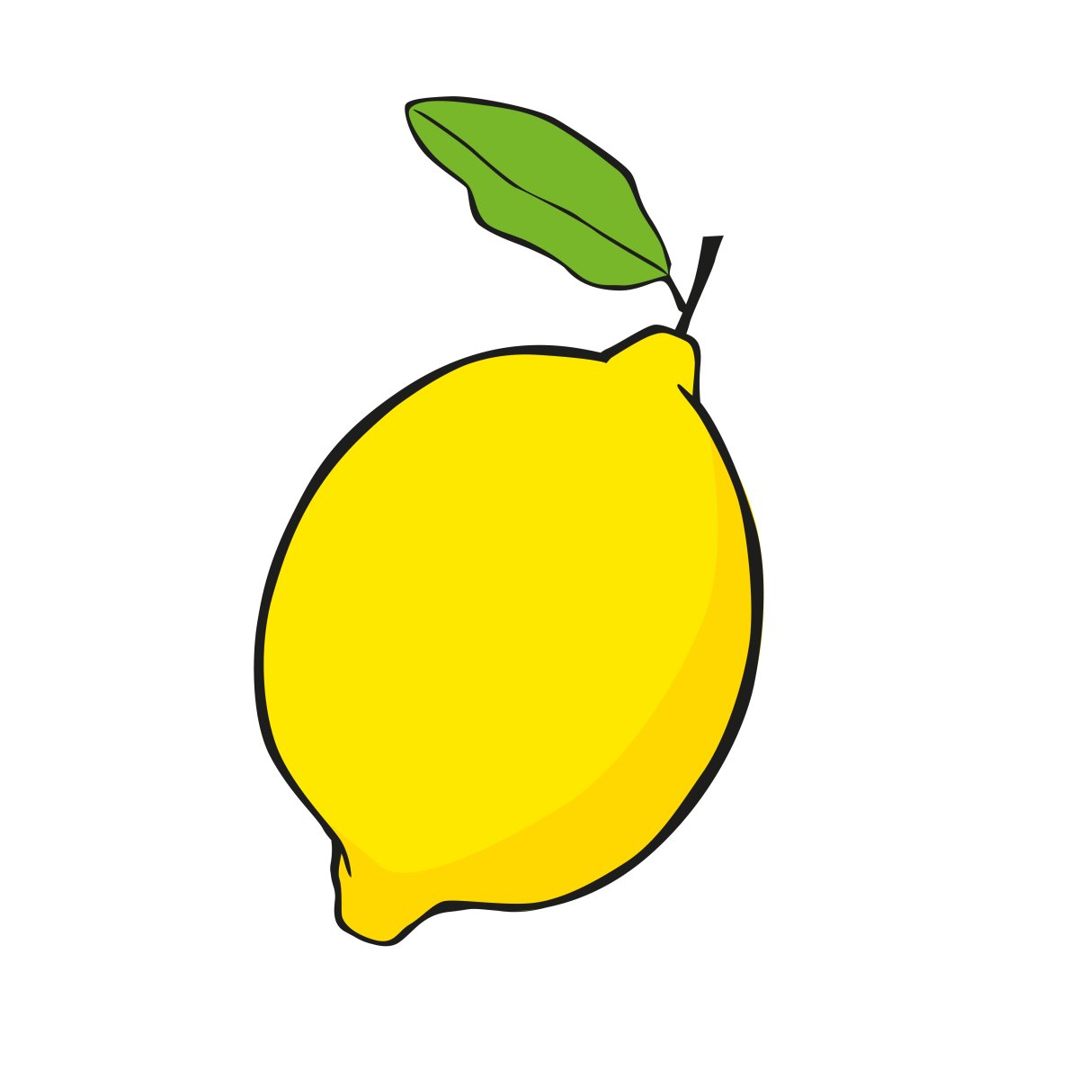 Раскраска Лимоны