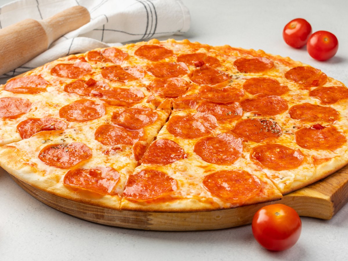 Картинки пиццы пепперони