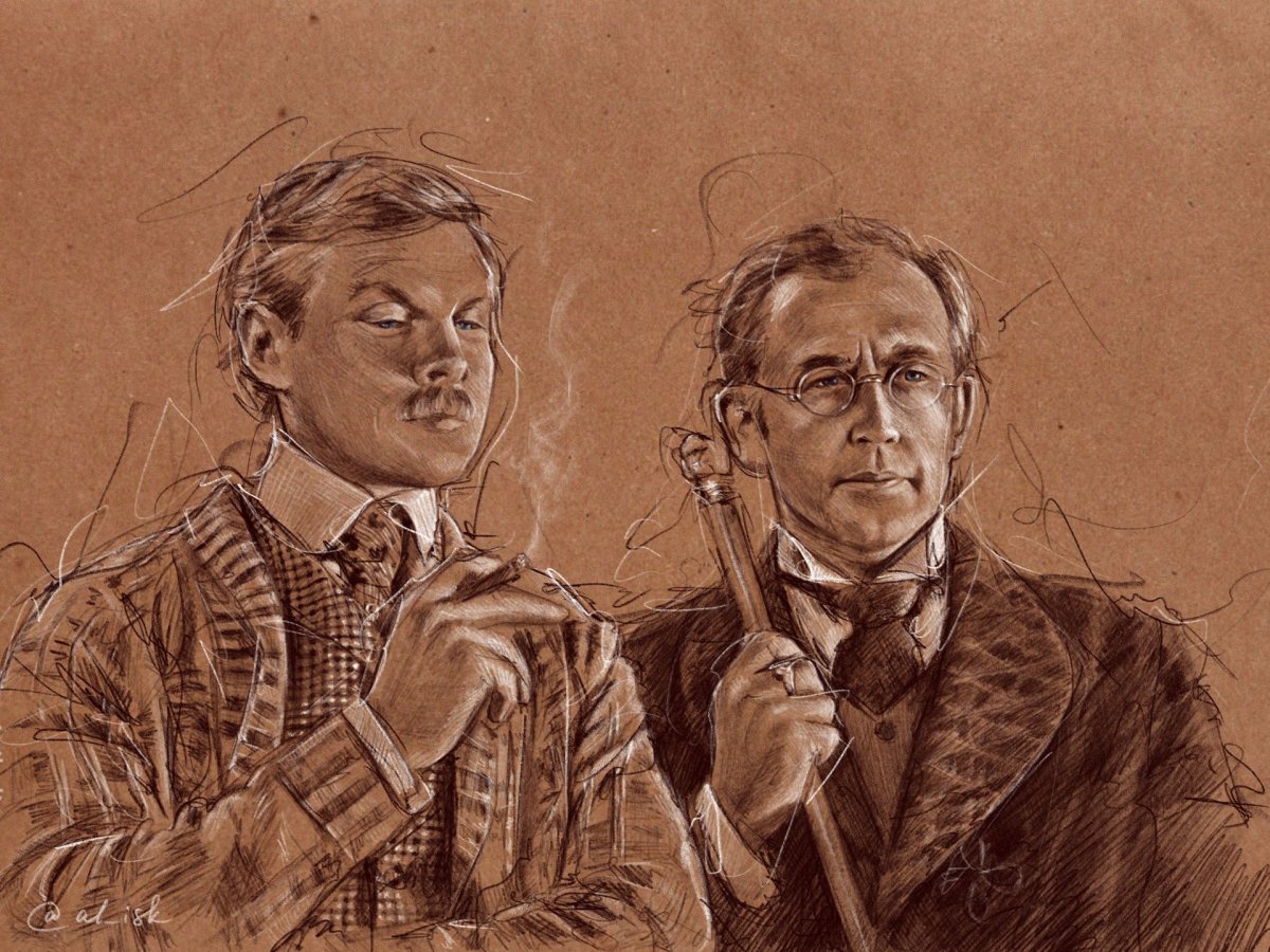 Шерлок холмс и доктор ватсон картинки