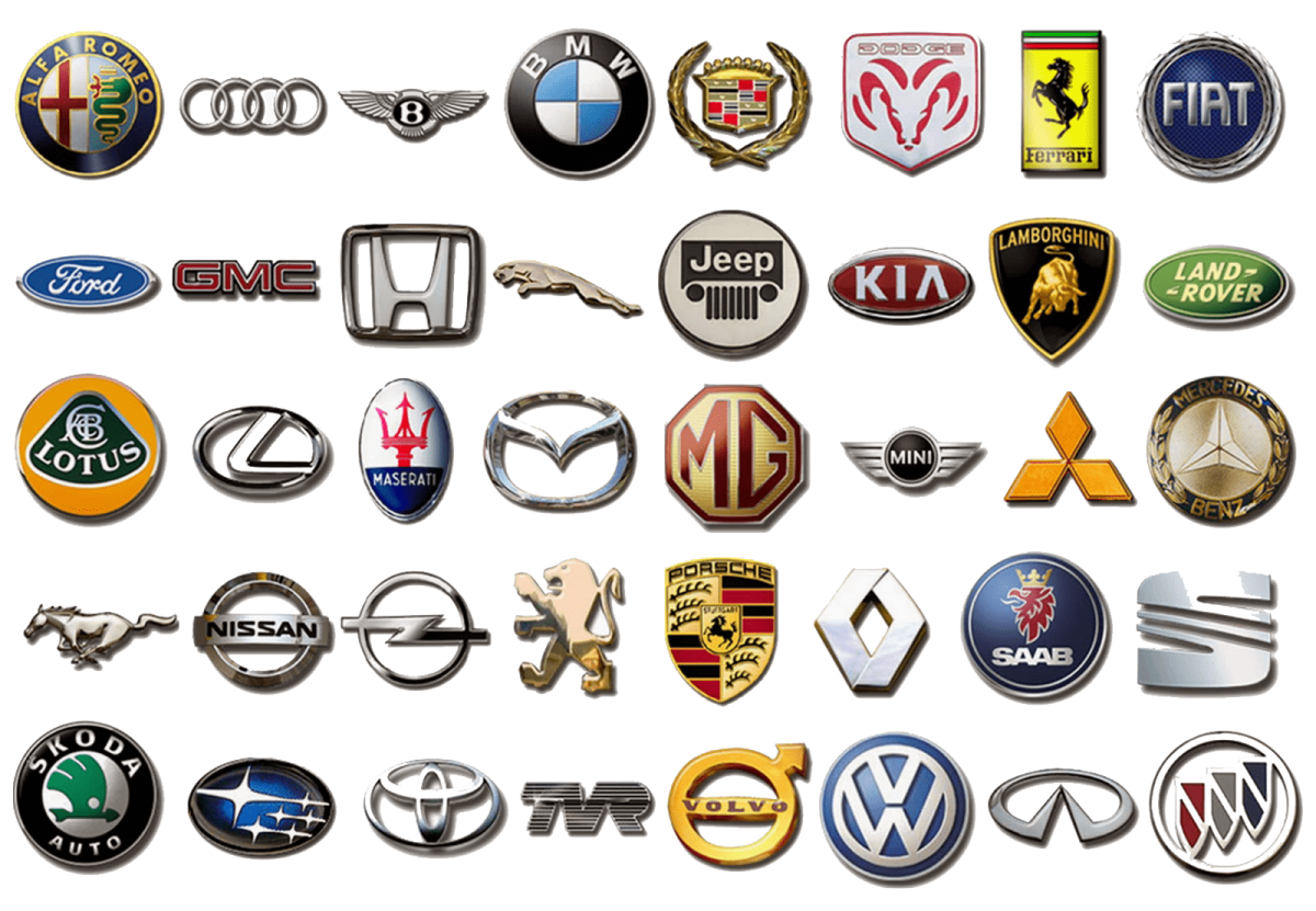 Все марки машин: фото значков и названия (вторая часть)